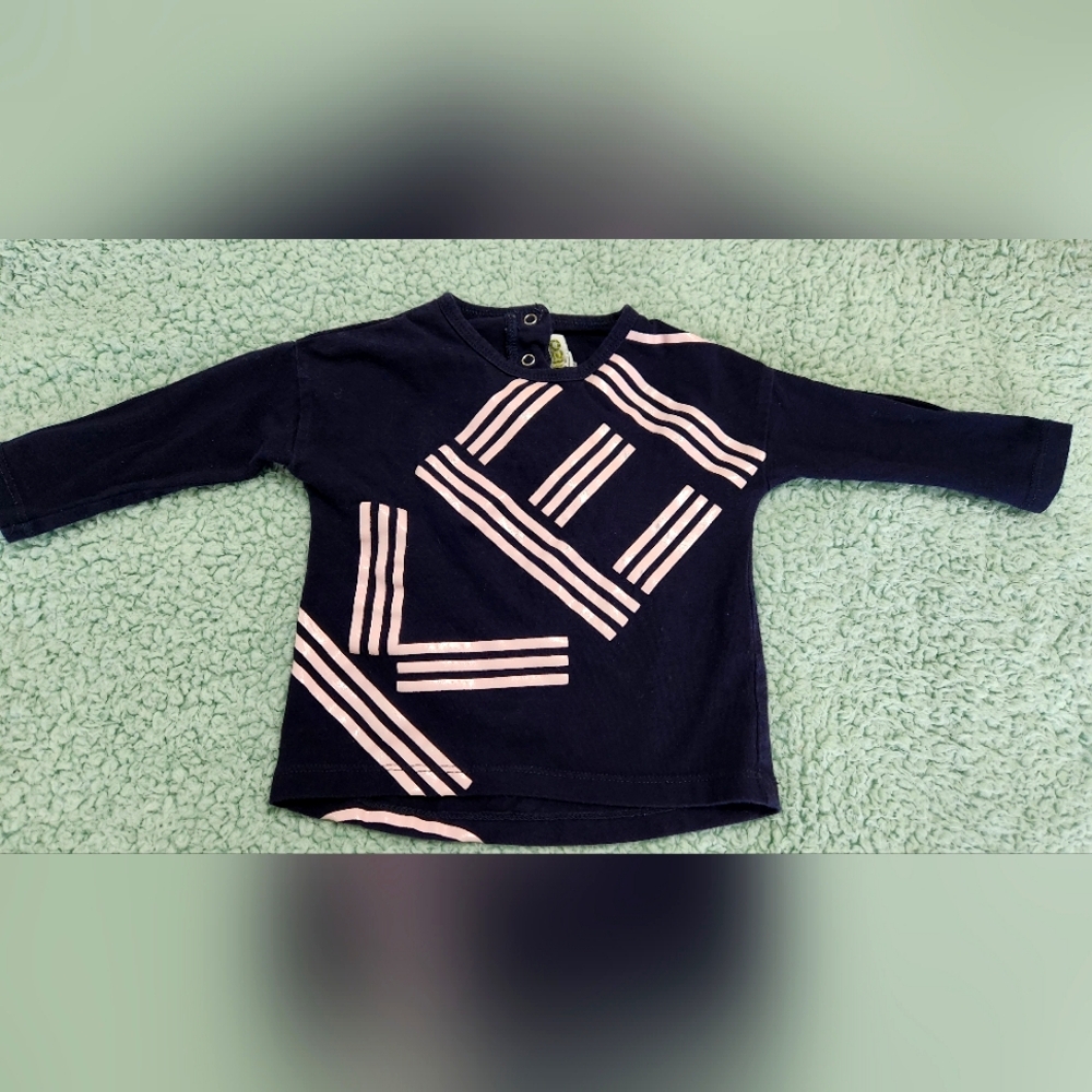 Authentic KENZO BABY navy blue Long Sleeve 12M